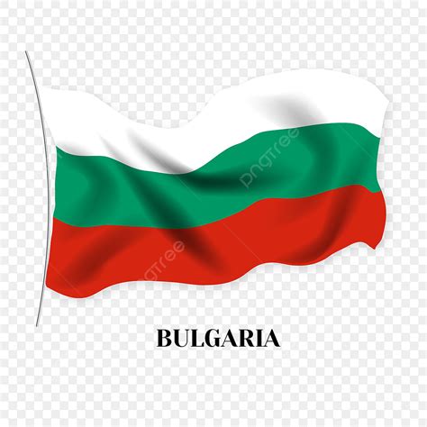 Gambar Digambar Tangan Kartun Bendera Bulgaria Hari Pembebasan