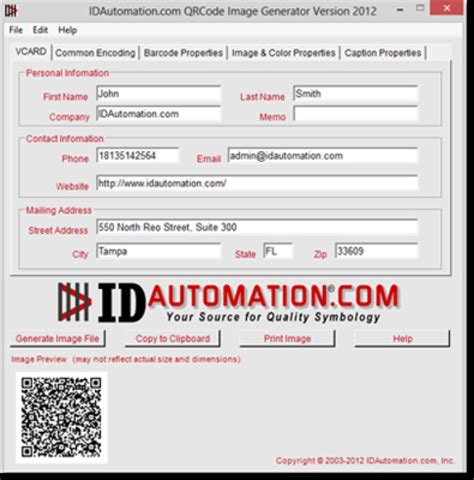 Linear + 2D Barcode Image Generator Free Download