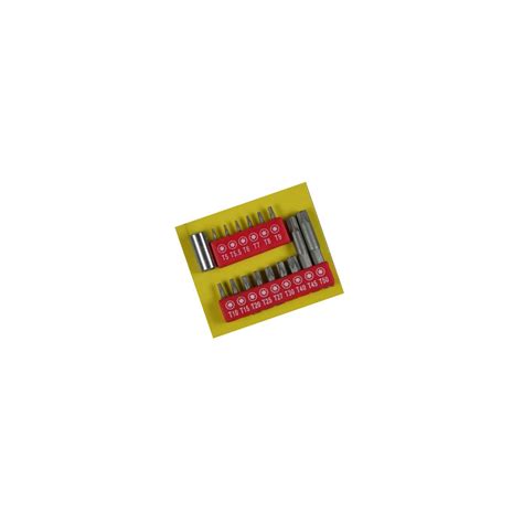 16-piece torx bit set - Wood, Tools & Deco