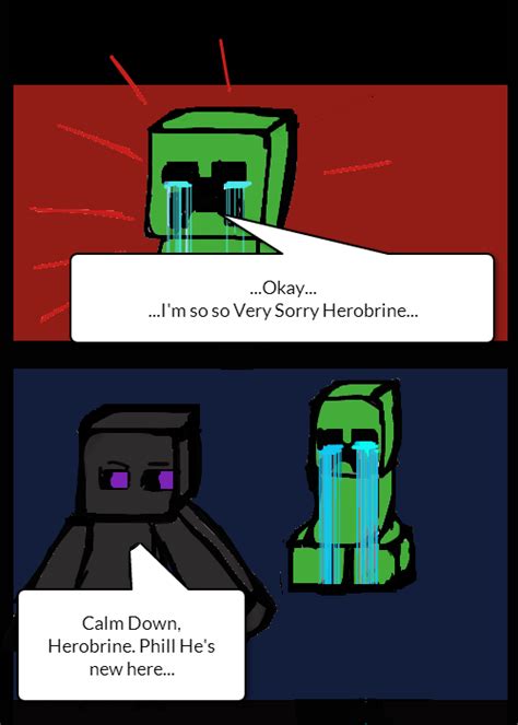 Herobrine vs Notch Comic Ch.1 Page 2 by AnarchyGod on DeviantArt