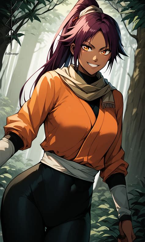 Yoruichi Shihouin by Sessrumnir-Folkvangr on DeviantArt