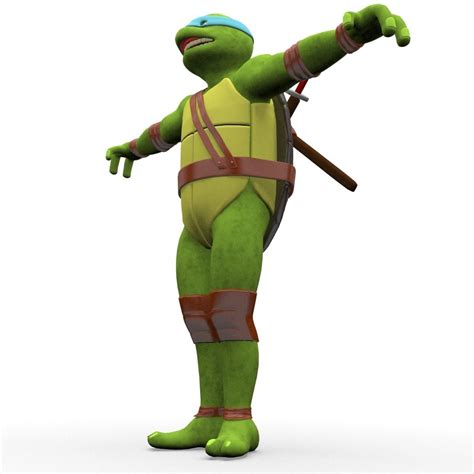 Teenage Mutant Ninja Turtles Leonardo D Model Cgtrader