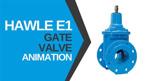 E1 Gate Valve Pn10 Pn 16 4000e1 Hawle