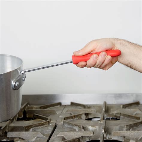 Red Removable Silicone Pan Handle Grip Sleeve For 12 Fry Pans