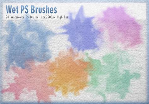 20 Watercolor Mask PS Brushes Abr Free Photoshop Brushes At Brusheezy