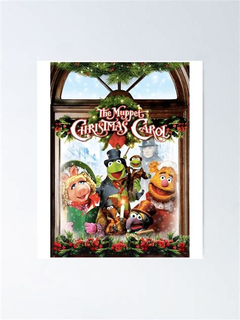 "the muppet christmas carol ." Poster for Sale by Cutelings | Redbubble