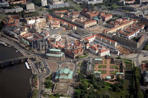 Luftaufnahme DRESDEN Altstadt Dresden