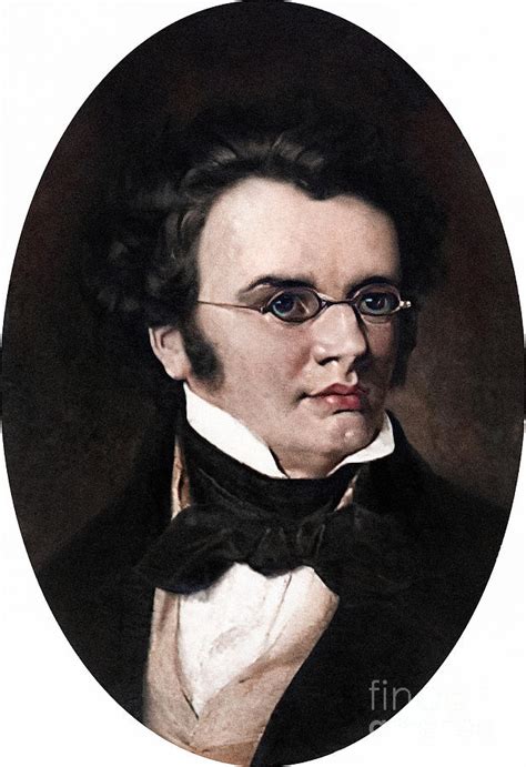 Franz Schubert Painting By Nikolai Bodarevsky Fine Art America