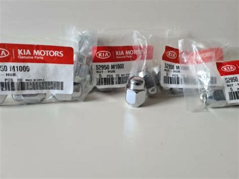 Genuine Kia Wheel Nut 20 Pc 52950m1000 Ebay