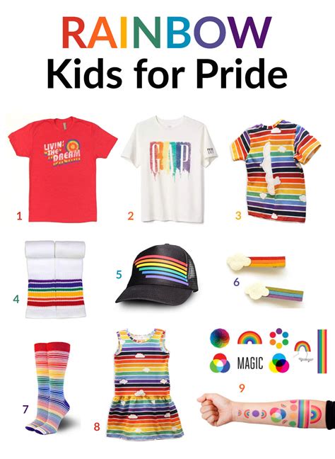 Little Hiccups: Rainbow Kids' Clothes for Pride