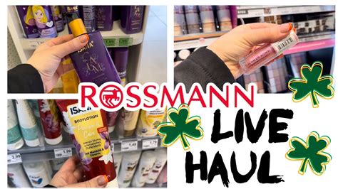 Rossmann LIVE HAUL März 2024 alinaBerry YouTube