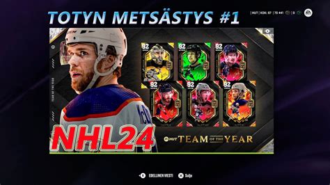 NHL 24 HUT TOTYN METSÄSTYS 1 I PACK OPENING 7 Tän änärin kovin nosto