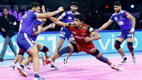 Pro Kabaddi: Pawan Sehrawat scores record 39 raid points - Sportstar