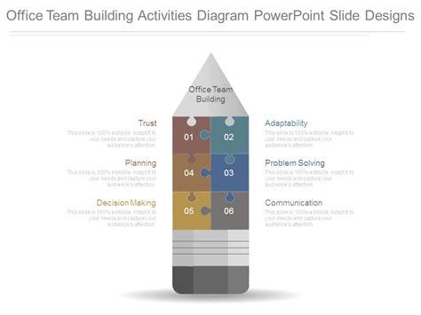 office team building activities diagram powerpoint  designs