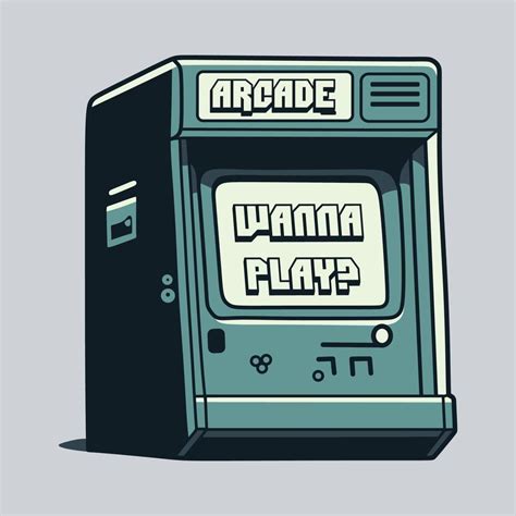 Arcade Machine Drawing