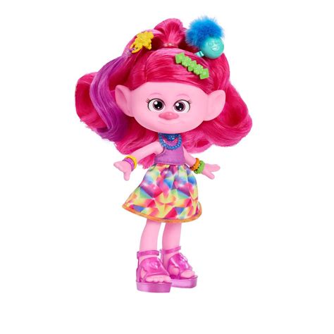 Trolls Hair-Tastic Queen Poppy Doll Set - Shop Action figures & dolls ...