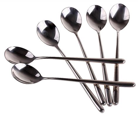 Mua Korean Stainless Steel Rice Soup Iced Tea Spoon Coffee Spoon Cold