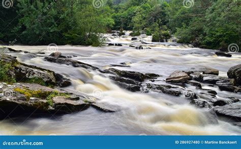 A Waterfall With Silky Smooth Waters Royalty Free Stock Image