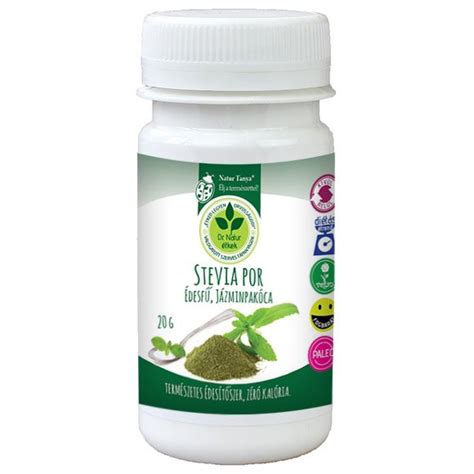 Dr Natur étkek Stevia por 20g BioBolt eu webáruház