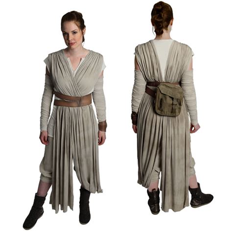 Star Wars The Force Awakens Rey Jakku Costume - GeekAlerts