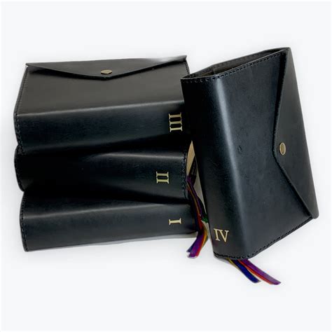 Set of 4 Envelope-Style Breviary Covers | Assumption Leather