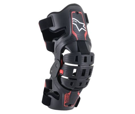 Rodillera Alpinestars Infantil Bionic S Negro Rojo