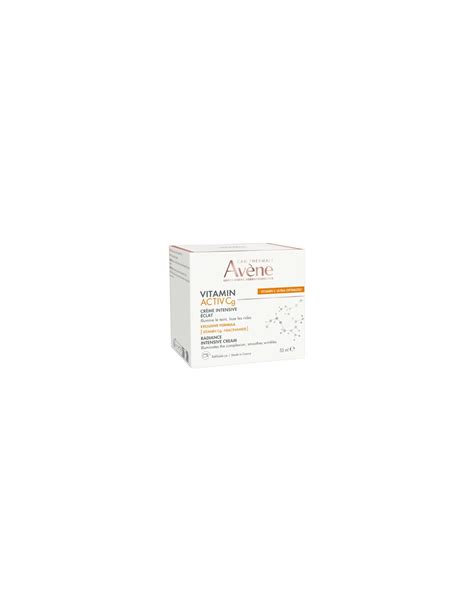 Avene Vitamin Activ Cg Crema Intensiva Luminosidad Vistafarma