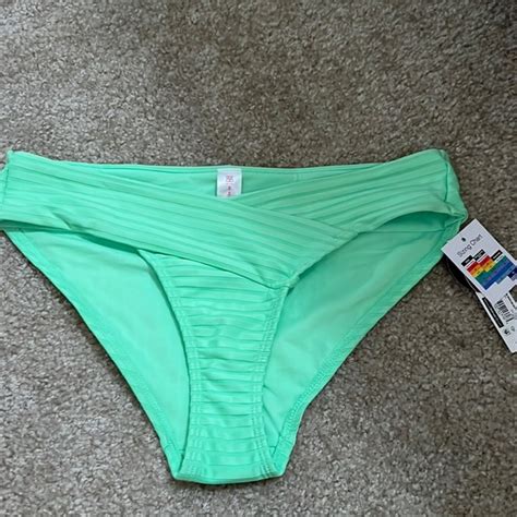 Swim Neon Green Bikini Bottom Poshmark