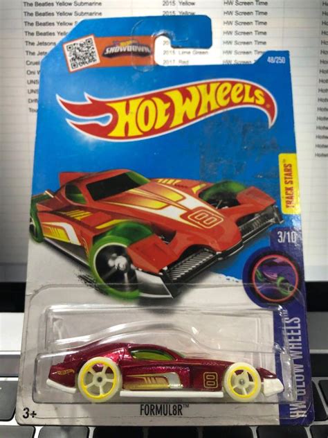 Hot Wheels Formul R Glow Wheels Hobbies Toys Toys Games On Carousell