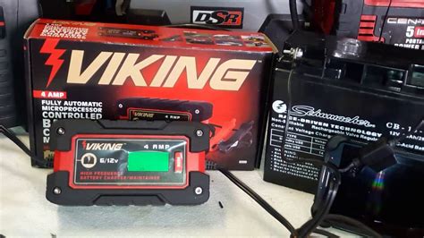 Viking 4 Amp Car Battery Charger Manual