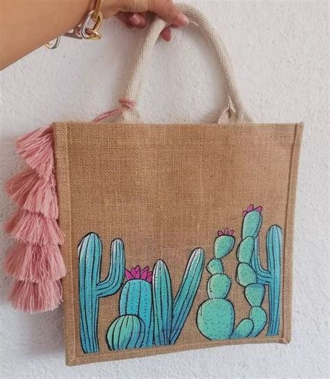 Guía Rápida Cómo Pintar En Bolsas De Yute