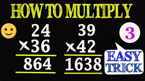 HOW TO MULTIPLY TWO DIGIT NUMBER MULTIPLICATION TRICK CRISS CROSS