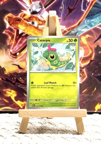 Pokemon Tcg Scarlet And Violet 151 Caterpie Common 010 165 Ebay