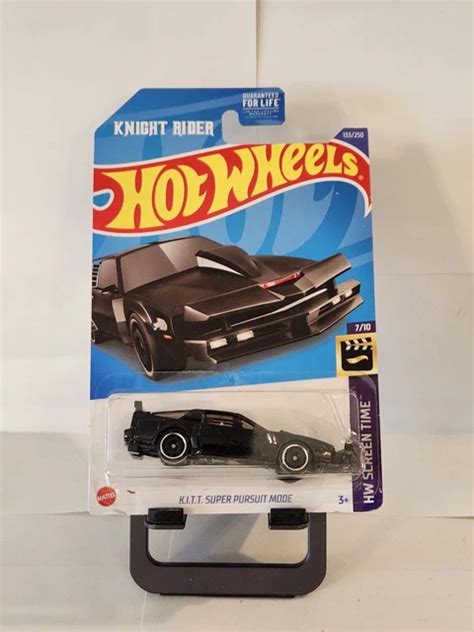 2022 HOT WHEELS Knight Rider K I T T Super Pursuit Mode HW Screen Time 7 10 K46 EUR 6 91