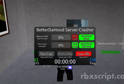 Da Hood: Crush Server Scripts | RbxScript