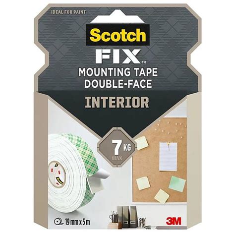 Banda Dublu Adeziva De Montare La Interior M Scotch Fix Mounting