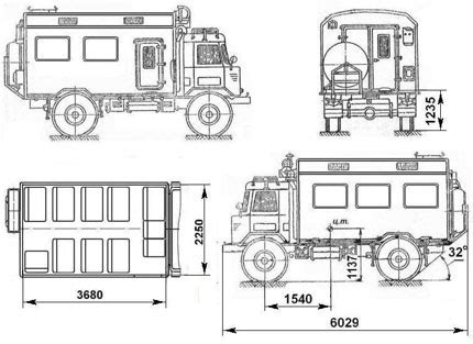 О колесах на ГАЗ 66 – их размер