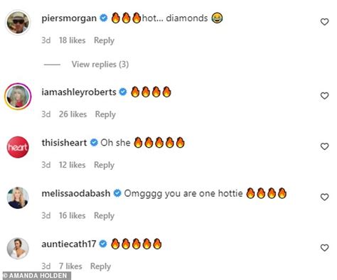 Amanda Holden Poses Completely Naked Covering Her Modesty With A White Fur Blanket Daily