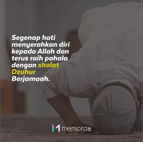 Contoh Poster Ajakan Sholat Dzuhur Berjamaah Dan Kata Kata Mutiara