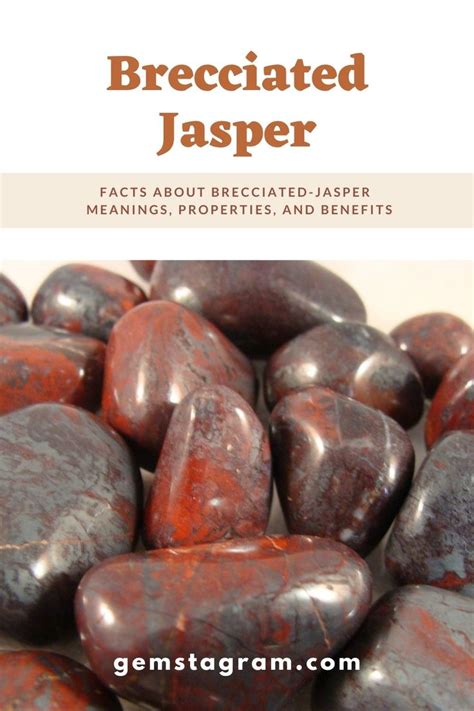 Facts About Brecciated Jasper Meanings Properties And Benefits In