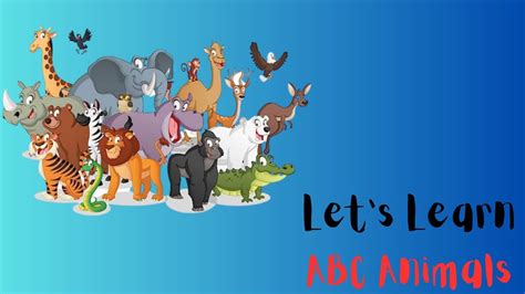 ABC Animal Song - YouTube