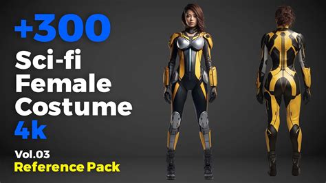 ArtStation - +300 Sci-fi Female Costume Concept (4k) | Artworks