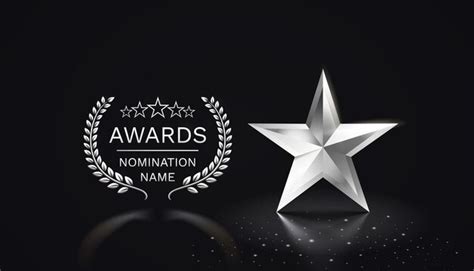 Premium Vector | Awards nomination name podium silver prize event scene ...