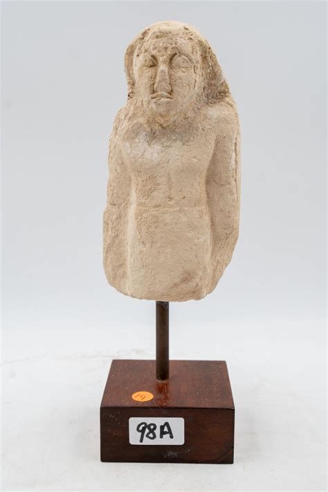 Sold Price Egyptian Lime Stone Statue June 6 0122 11 00 AM AEST