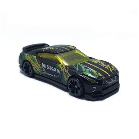 Метална кола Hot Wheels Neon Speeders Nissan GTR R Черен eMAG bg