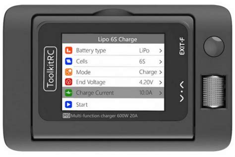 ToolkitRC M9 600W, 20A, fully featured digital multi functional Charger ...
