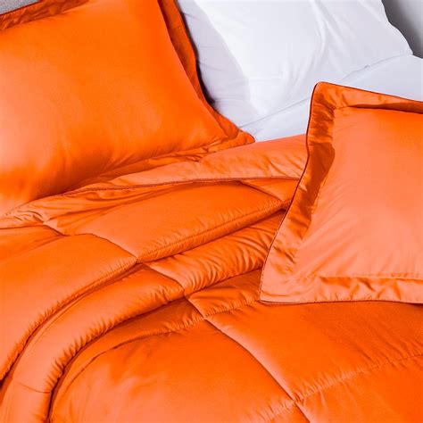 Sunkissed Orange Oversized Comforter Set The Original Peachskinsheets®