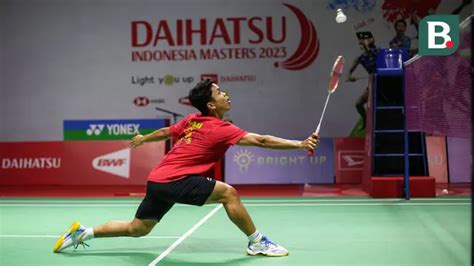 Jadwal Indonesia Masters 2023 Rabu 25 Januari Anthony Ginting Dan