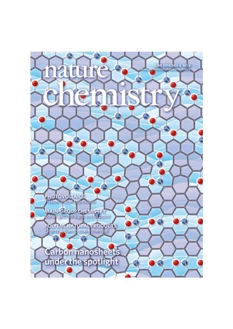 (PDF) Cover Nature Chemistry: June 2014 Volume 6 No 6