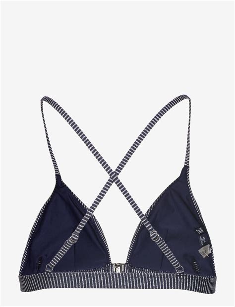 Kasey Fixed Tri Bikini Top Navy Sparkle 149 50 Kr Superdry